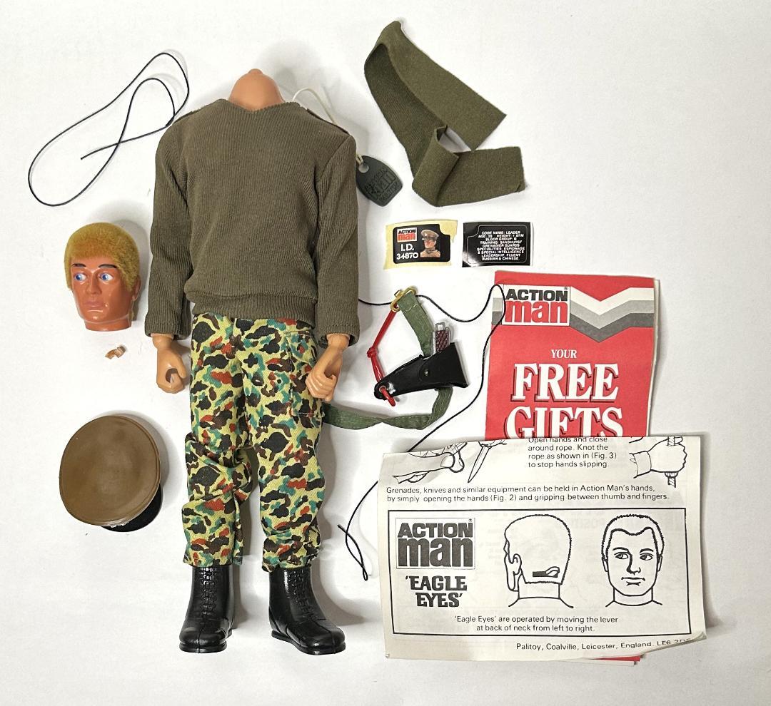 要注意ヘッド取れてます］アクションマン／トーキングコマンダー