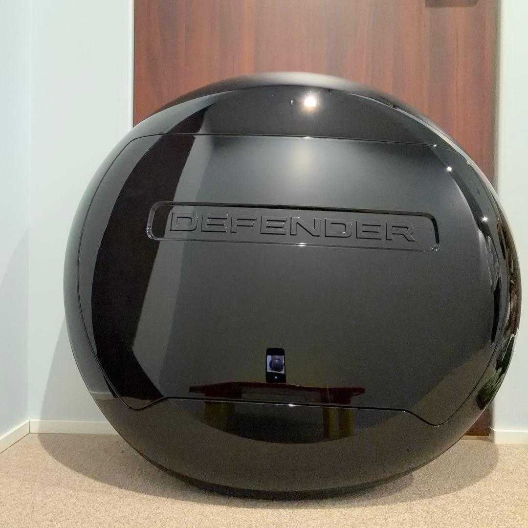 DEFENDER 純正 リア スペアタイヤカバー ほぼ未使用 ランドローバー ディフェンダー スペアタイヤカバー 純正品※送料注意