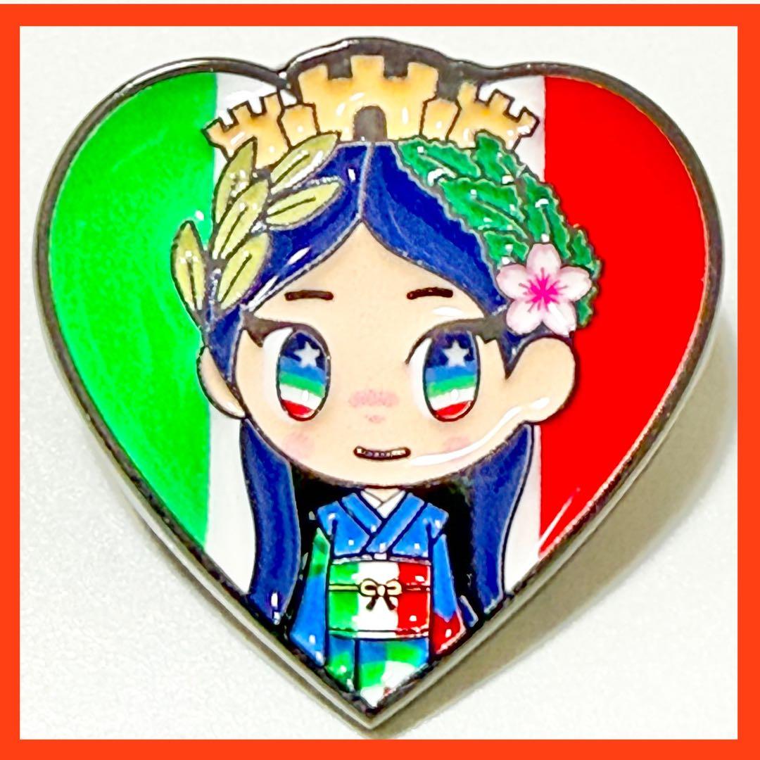 最安】大阪関西万博 エキスポ 2025 イタリア館 ピンバッジ イタリア