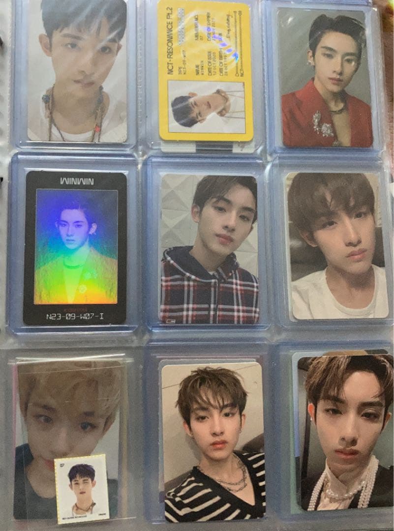 NCT wayv ウィンウィン トレカ NCT2020 kickback キノ WayV From NCT 3rd Mini Album Kick Back Photocard Hitchhiker