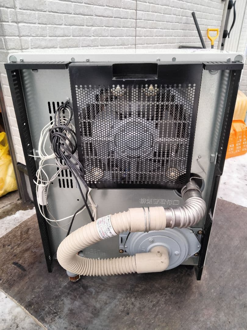 札幌発コロナFF温風石油ストーブ！品番「FF‐4212GS」2012年式中古品⑫