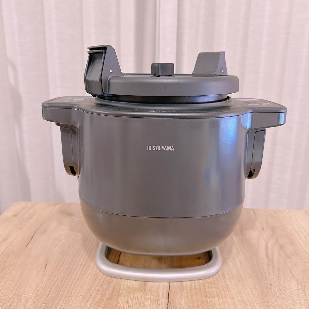 シェフドラム　CHEF DRUM 全自動調理マシン　アイリスオーヤマ 楽天市場】シェフドラム 全自動調理マシン 自動調理器 時短 揚げ物