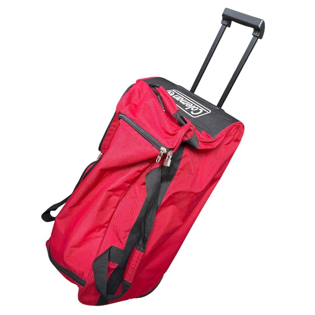 大容量】 Coleman 3WAYボストンキャリーバッグ70ℓ コールマン 赤