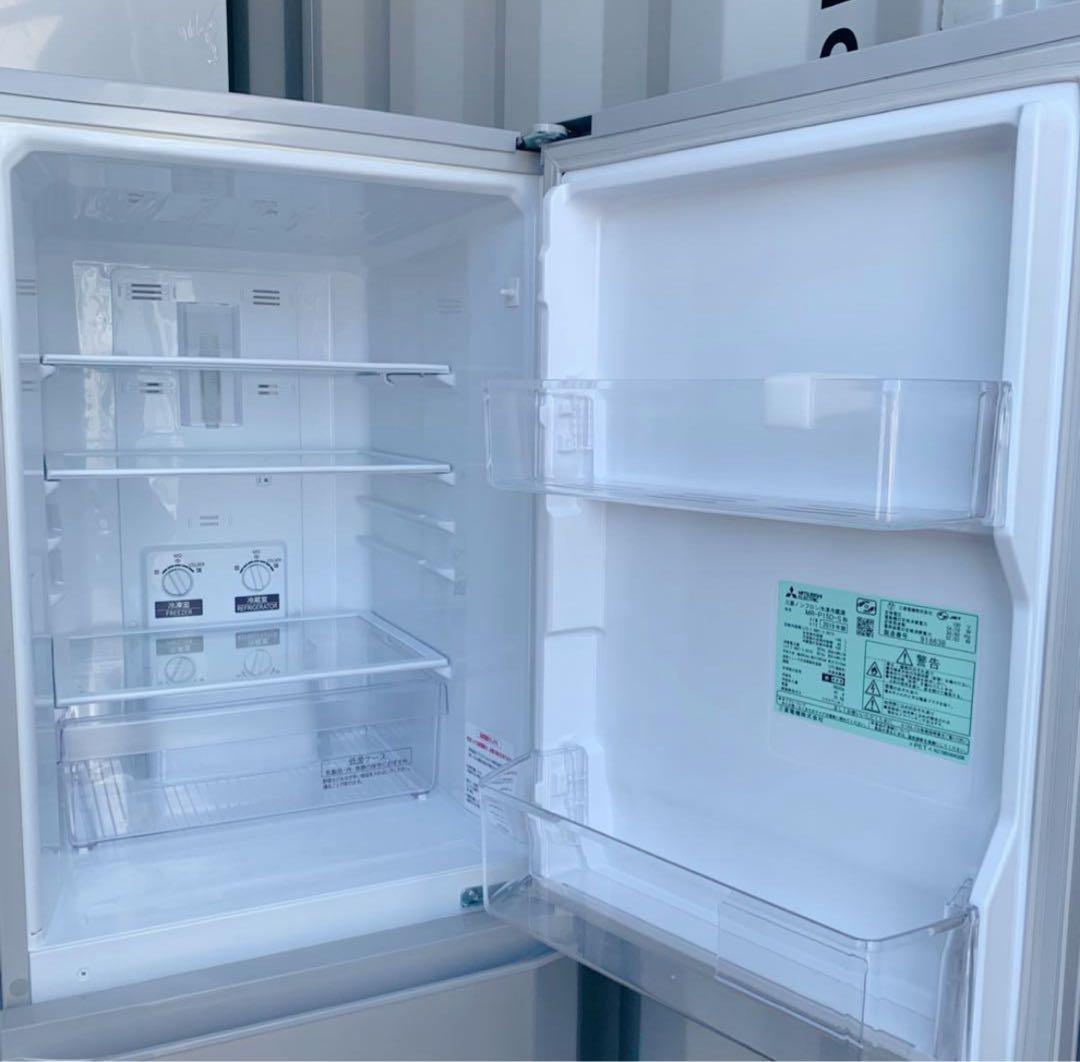 三菱　冷蔵庫　　146L シルバー　　送料込み