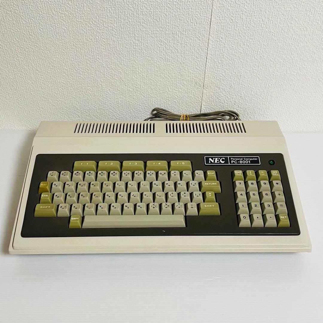 NEC パーソナルコンピュータ PC-8001 1979年の今日〉9月28日 : パソコン時代の幕開け―NECのPC-8001発売