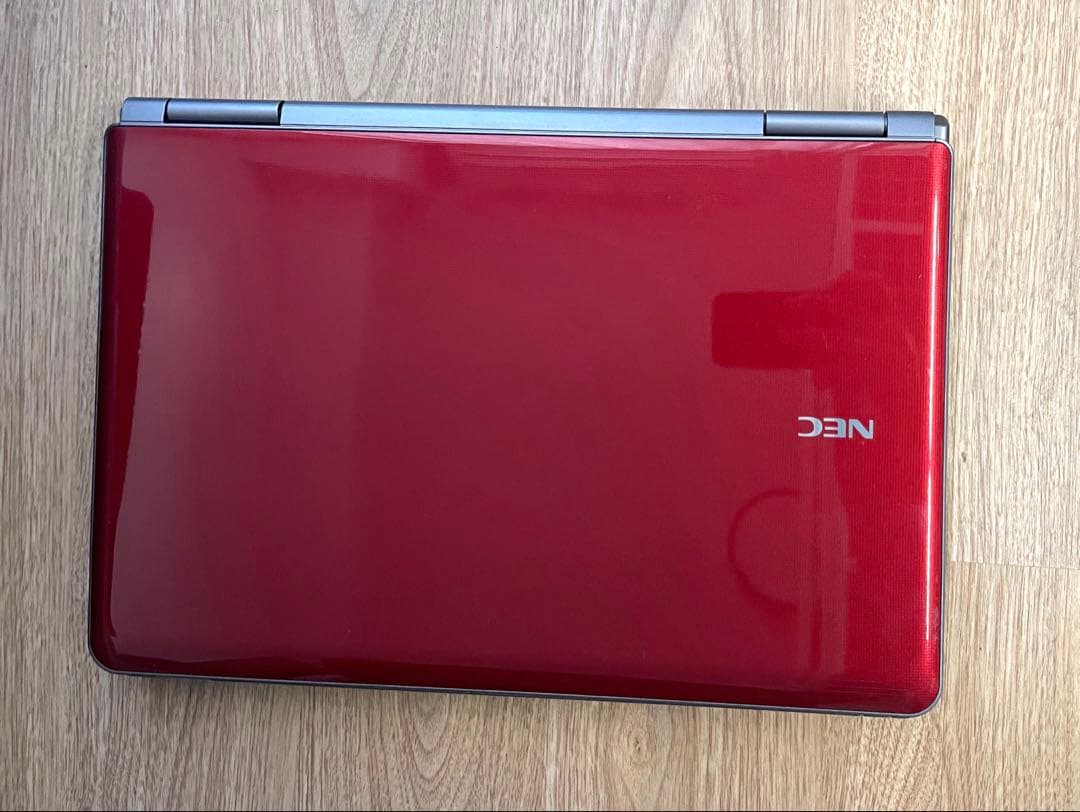 NEC ノートパソコン 本体　2台セット　黒 赤　ジャンク品