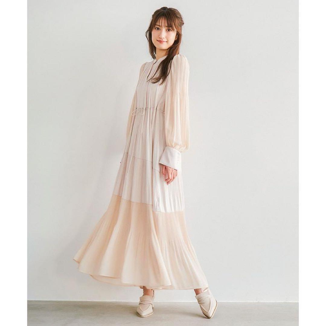 ココディール プリーツティアードワンピース プリーツティアードワンピース｜PETAL ONLINE（ペタルオンライン）