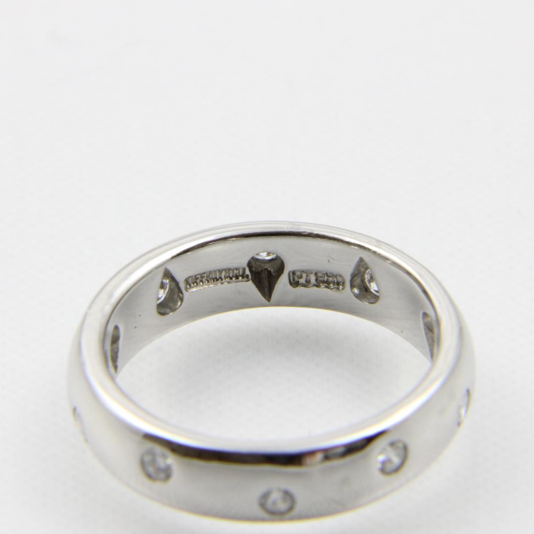 磨き済み】 ティファニー ドッツリング ダイヤ Pt950 9号 - メルカリ