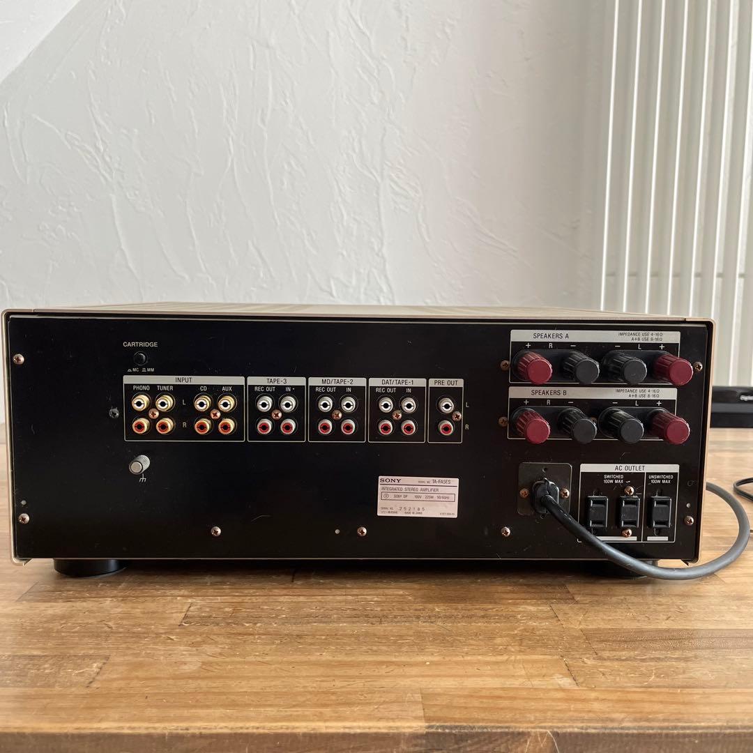 【通電確認済み・以前正常動作】SONY TA-FA5ES プリメインアンプ