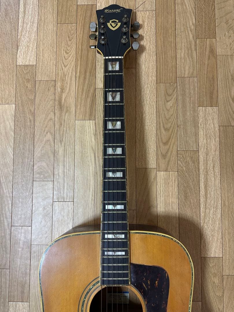 KANSAS KW250 カンサス アコースティックギター ナチュラル系 - メルカリ