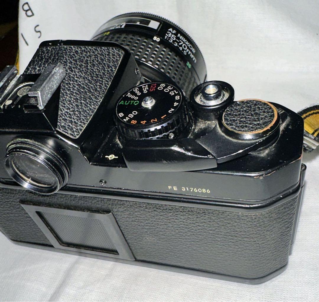 Nikon ニコン FE ブラック ＋（レンズ•ストロボ）