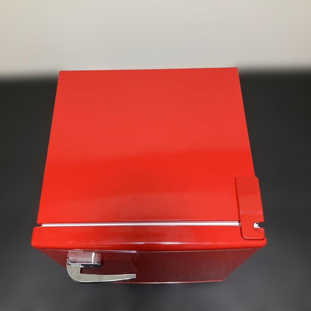 【希少美品】レトロ風冷蔵庫 48L （赤色）メーカー「タンスのゲン」