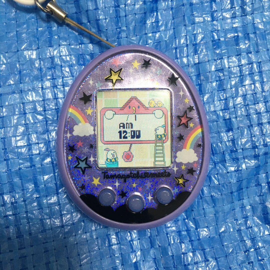 たまごっちみーつ マジカルみーつver パープル ストラップ付 - メルカリ