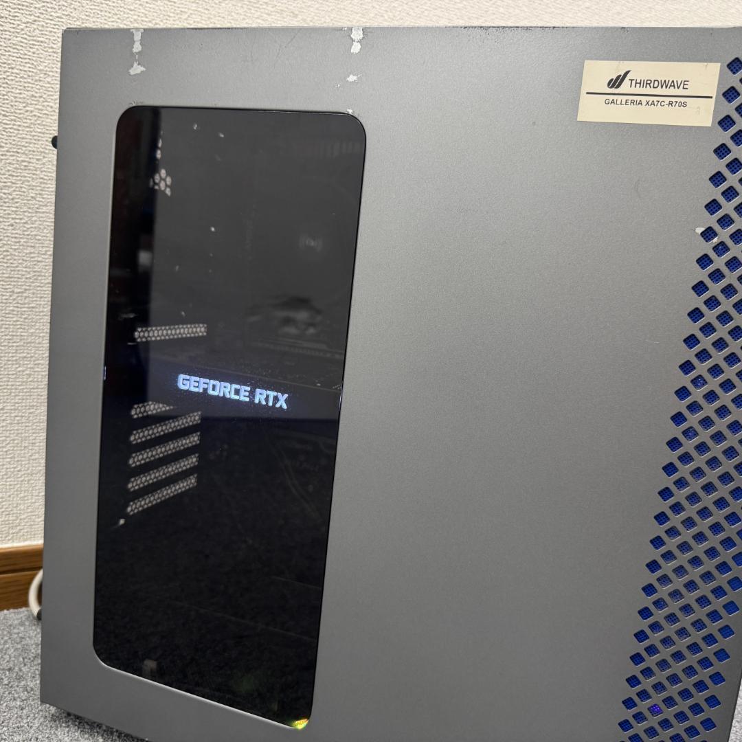 【新型ガレリア】Ryzen 7 RTX2060 16GB 新品SSD搭載✨