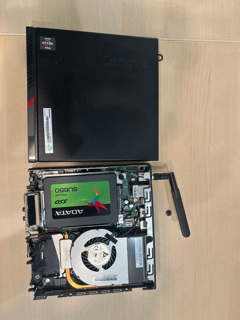 【中古】ThinkCentre M715q Tiny Lenovo ssd無し New Lenovo M715q Thin Client Win10 IoT Enterprise 1TB PCI SSD 16GB