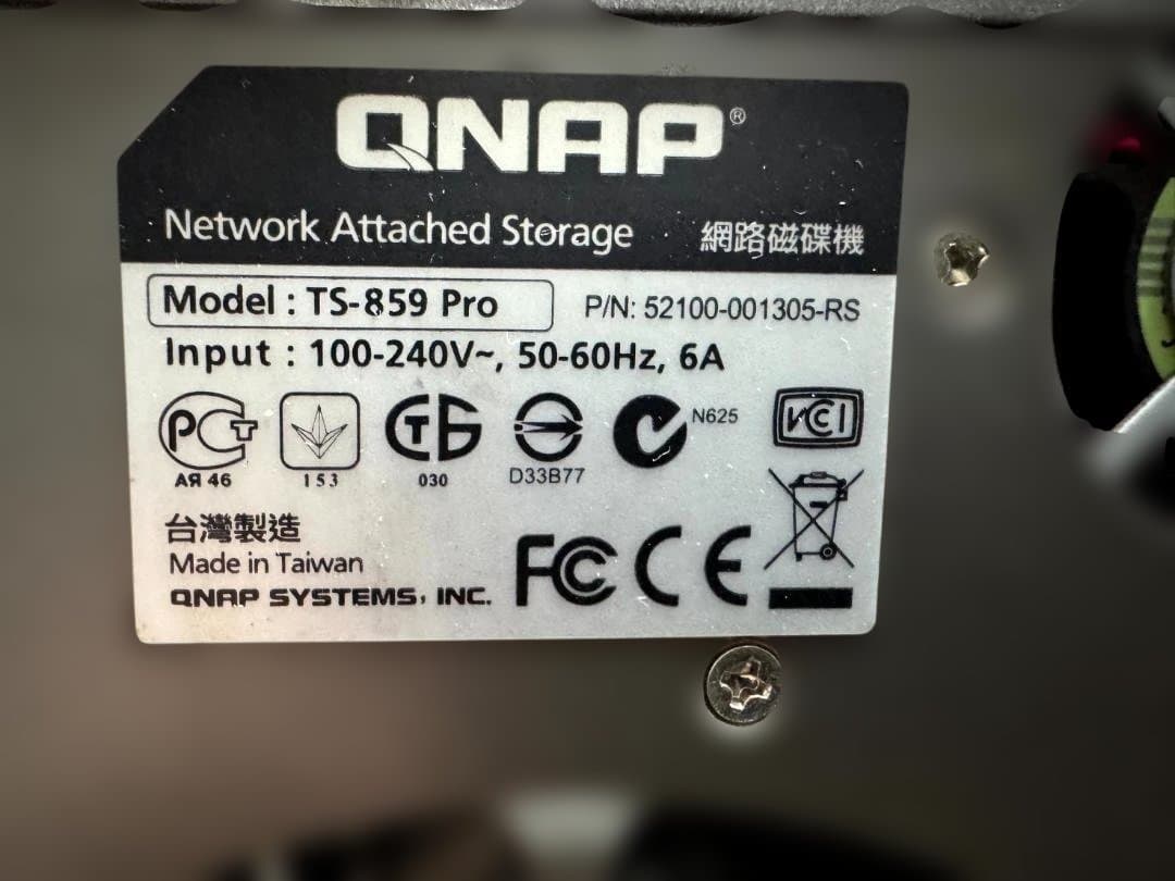 あ*ん様 【ジャンク】QNAP TS-859 Pro NAS