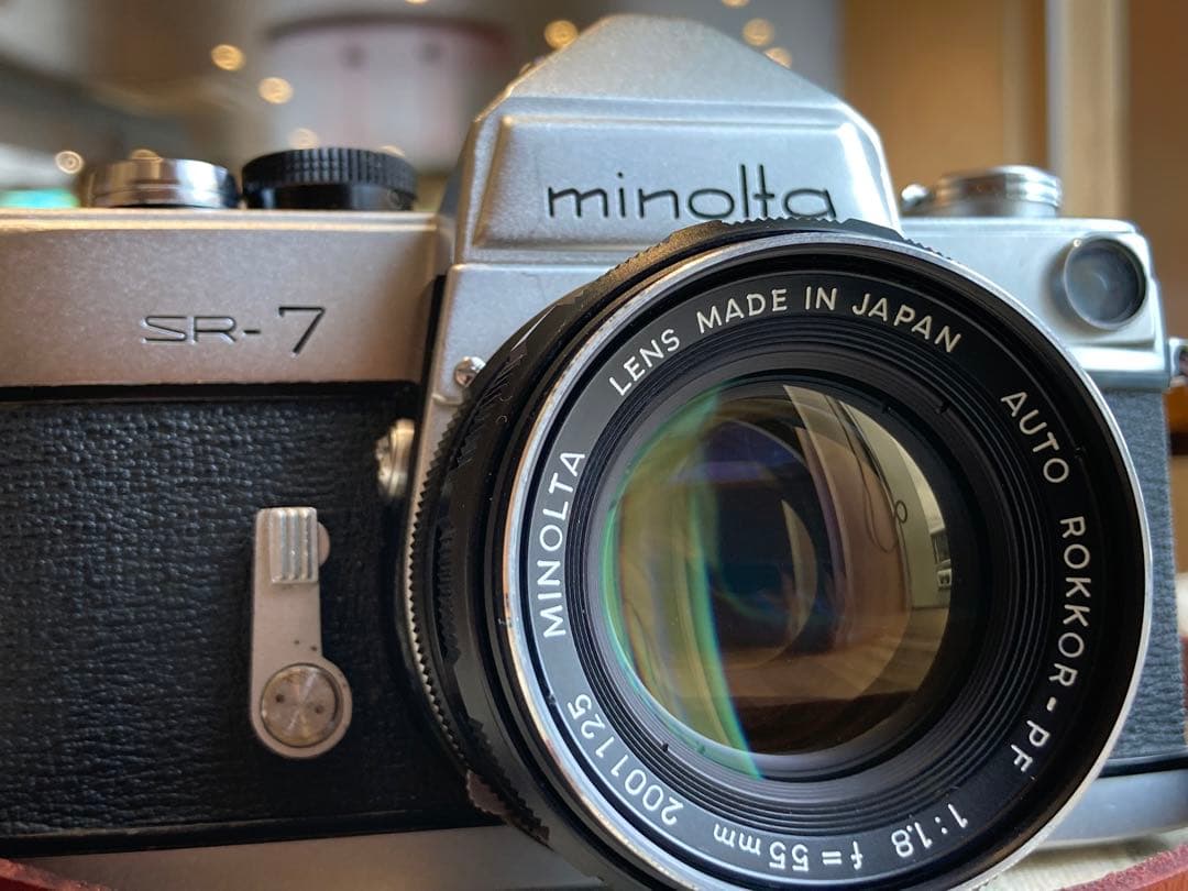 ★作例必見！完動品＊美品＊初期保証★minolta sr-7&緑のロッコール