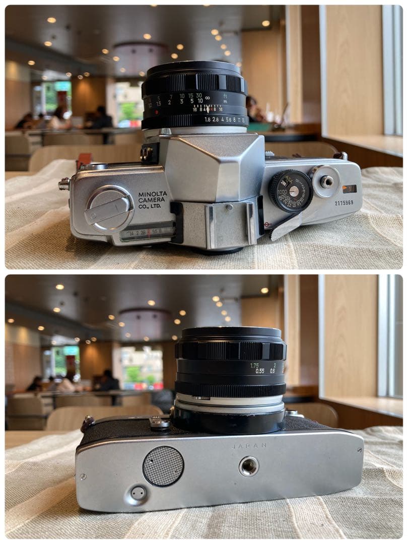 ★作例必見！完動品＊美品＊初期保証★minolta sr-7&緑のロッコール