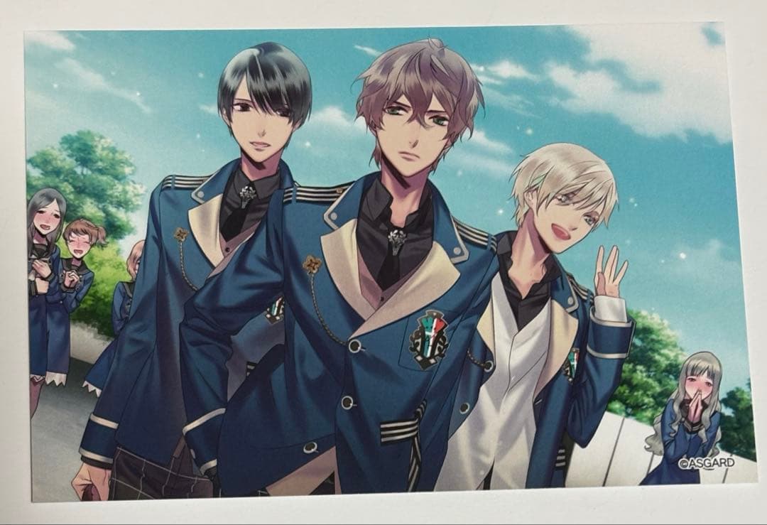 Blackish House ブラハ ポストカード③ 澪 藤吾 乃亜