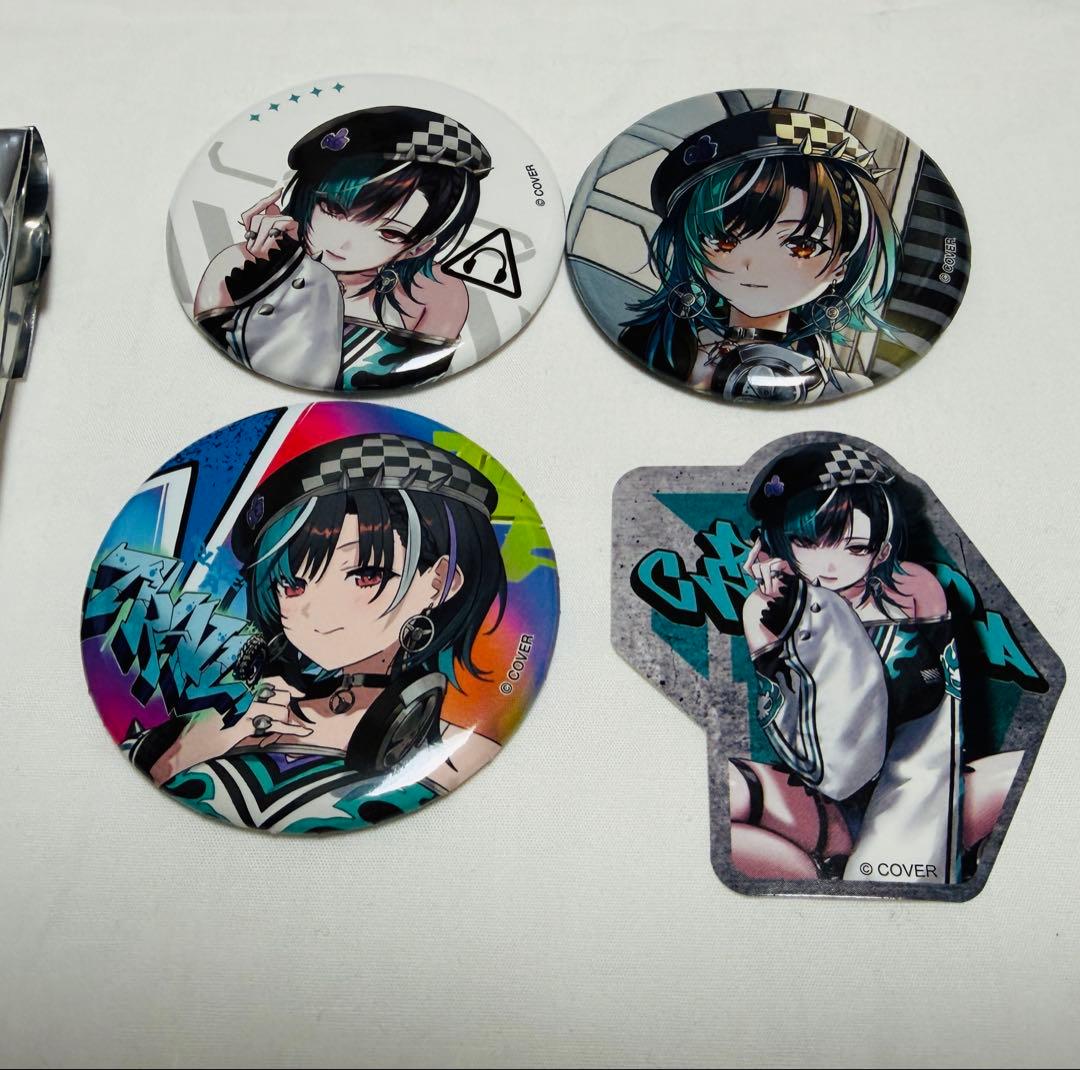ホロライブ FLOW GLOW's MIXTAPE02 輪堂千速 缶バッジ - メルカリ