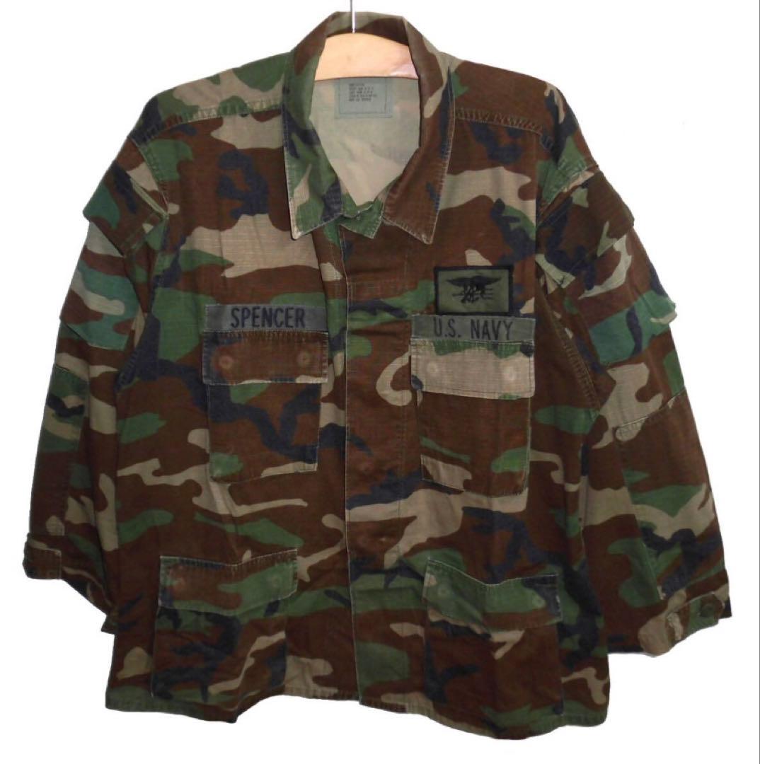 米軍実物 90's ネイビーシールズ ジャケット カーゴパンツ セットアップ
