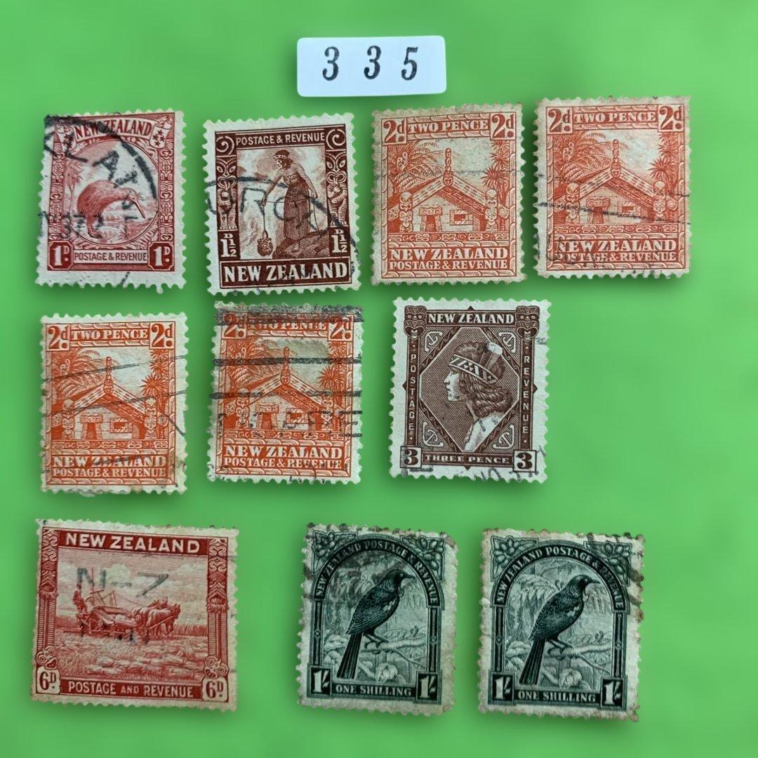 335 ニュージーランドの使用済み切手 - メルカリ