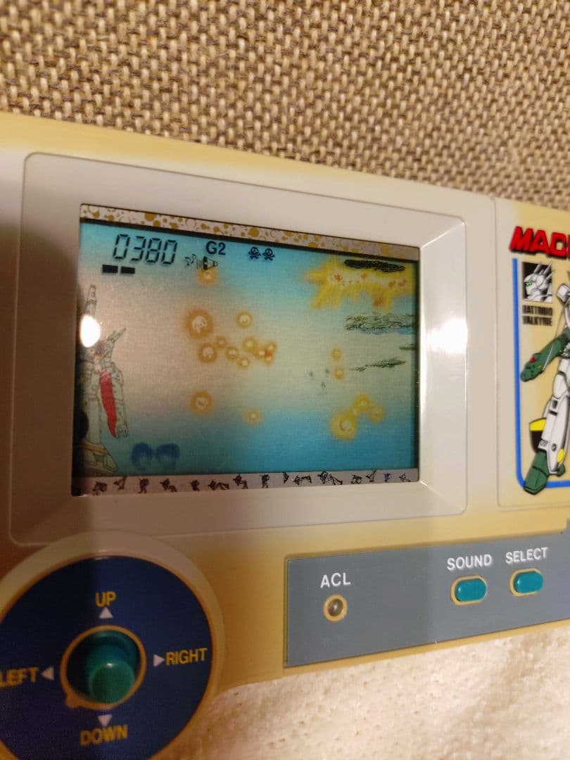 中古 激レア当時モノLSI ゲームウォッチ 超時空要塞マクロス スペース