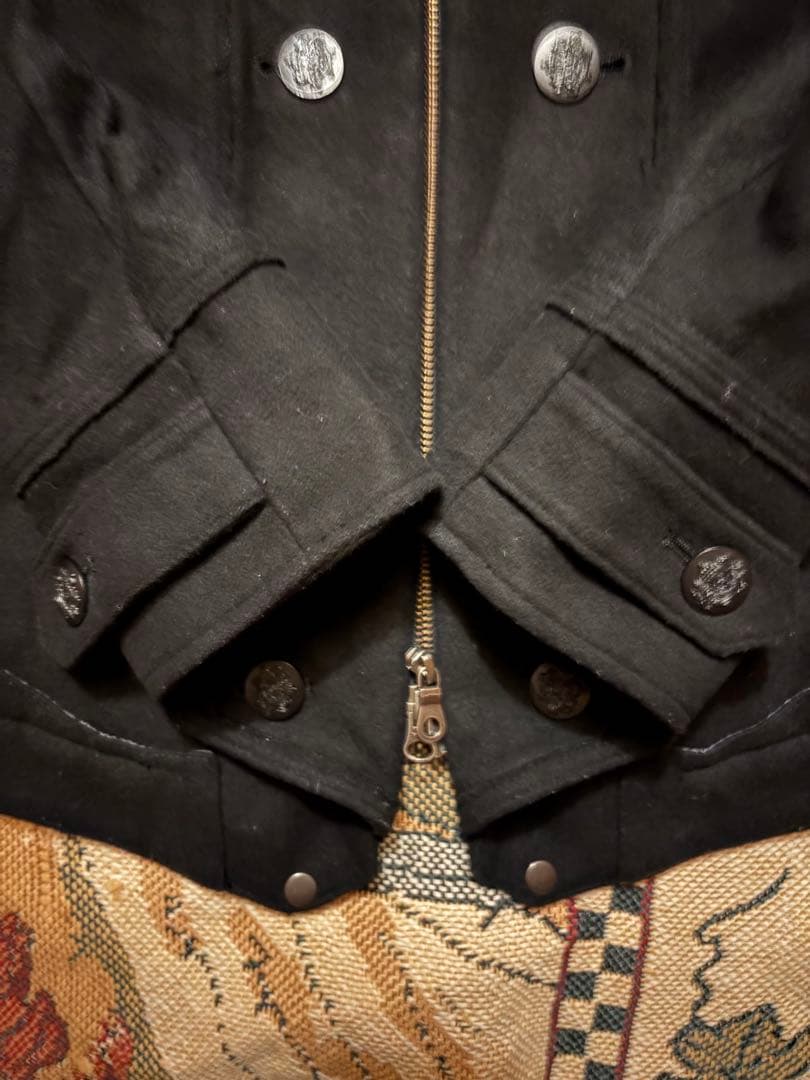 PPFM \"00s\"ナポレオンジャケット Y2K ウール M