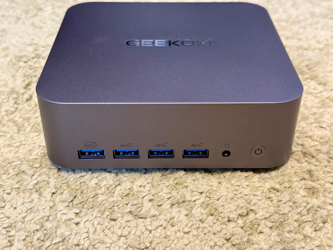 GEEKOM ミニPC GT1 MEGA 新古品 美品