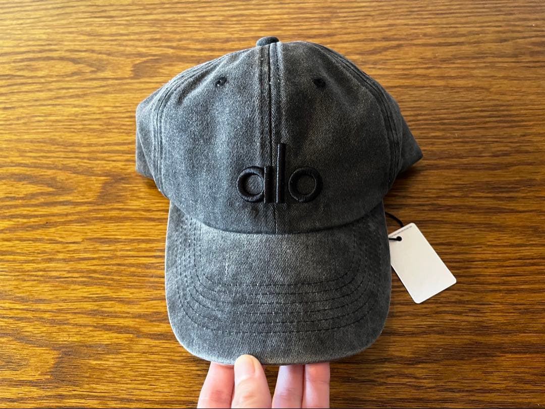ALOキャップ*JISSO愛用 washed off-duty cap - メルカリ