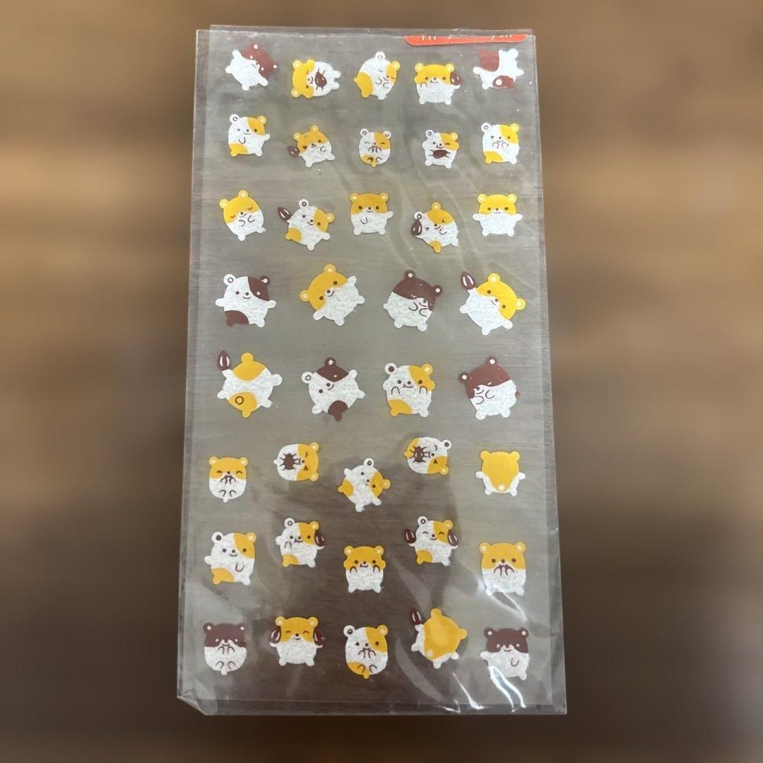 ハムスター ふわふわ 平成レトロシール - メルカリ