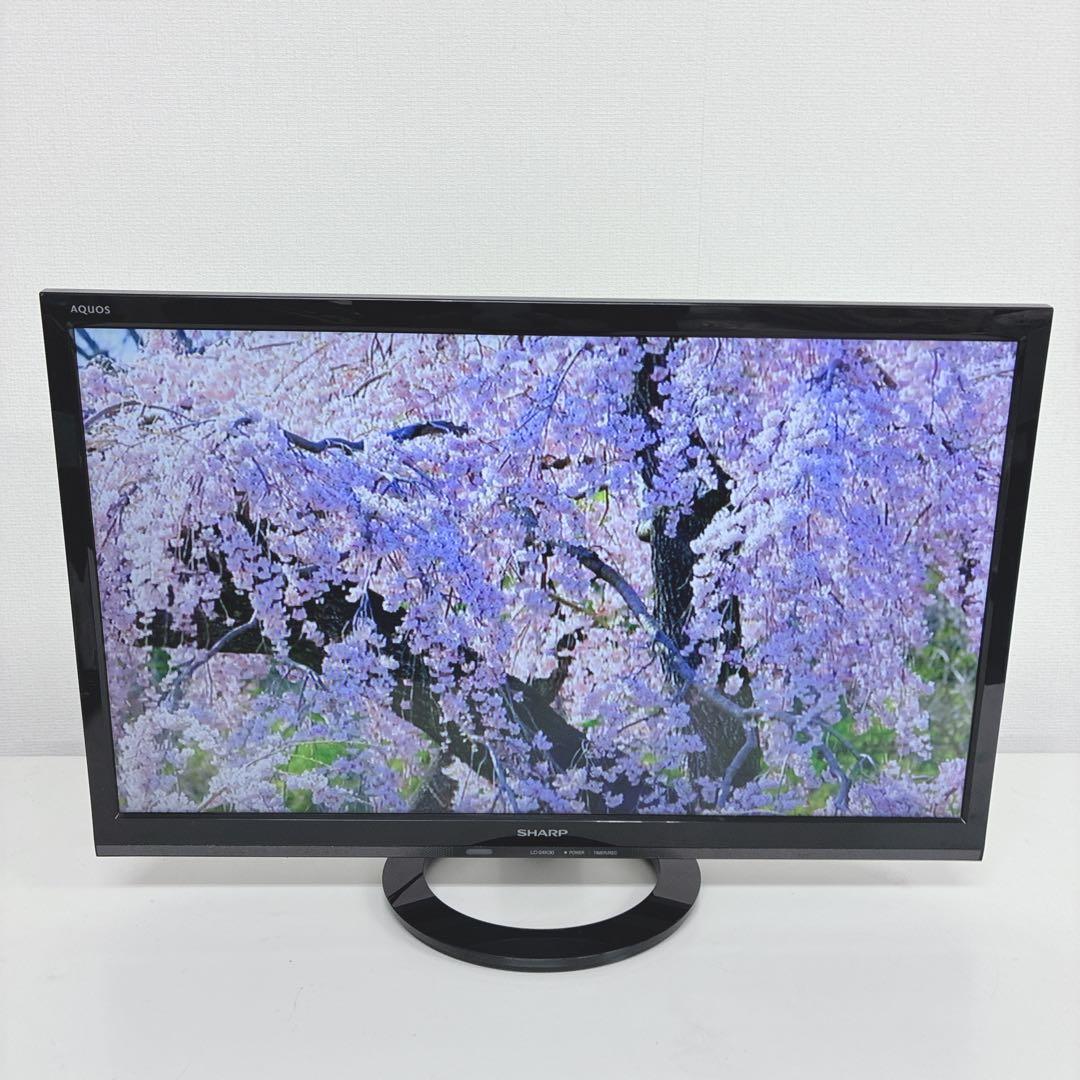 ◇SHARP◇AQUOS◇液晶カラーテレビ◇24インチ◇ブラック系◇