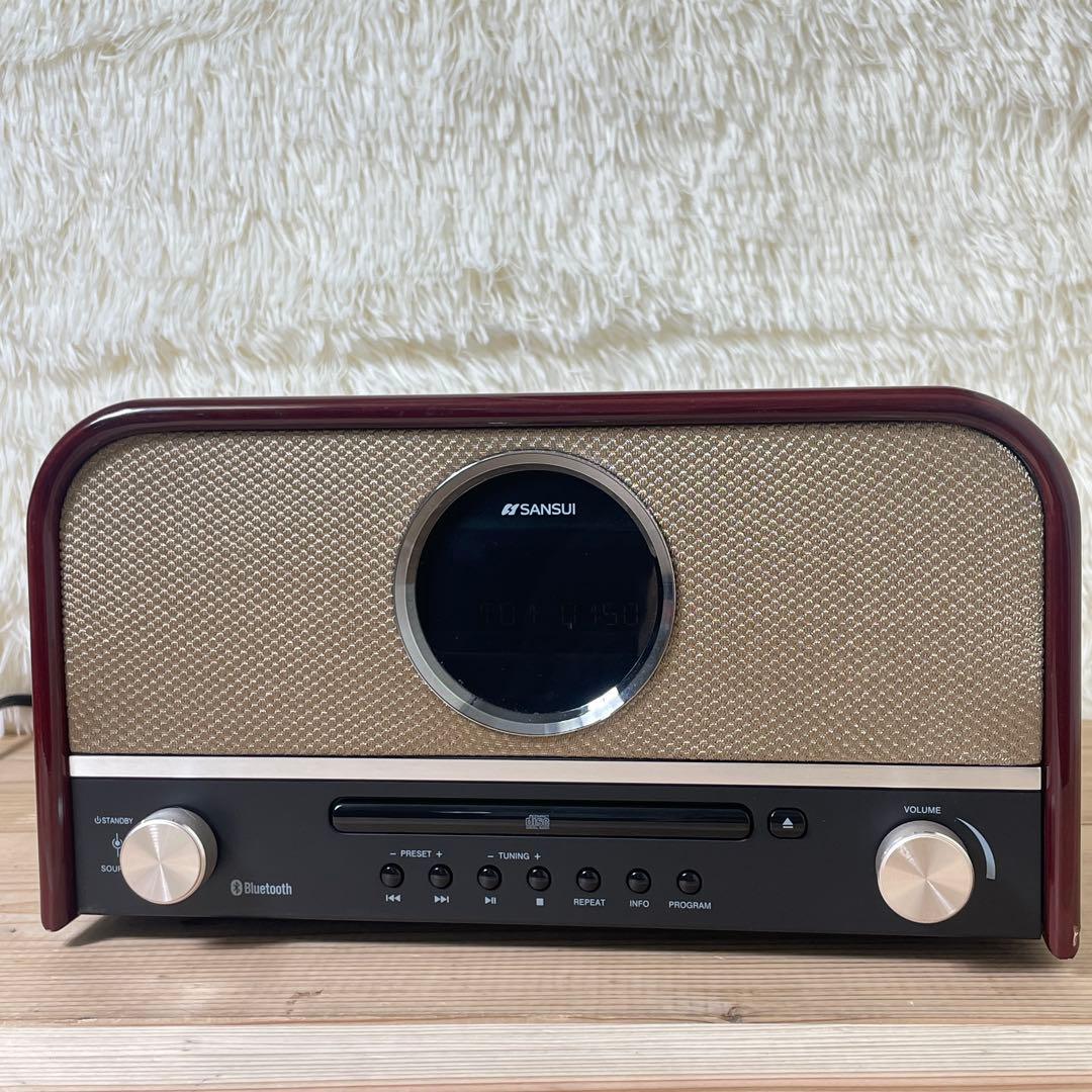 SANSUI SMS-800BT CD プレーヤー Bluetooth