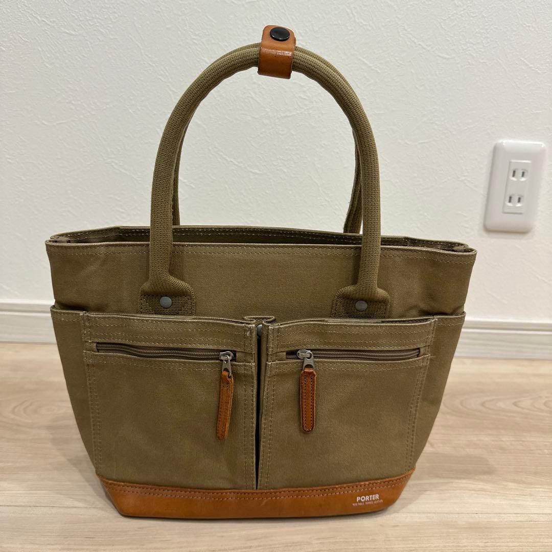 PORTER トートバッグ カーキ UNIT(ユニット) 2WAY TOTE BAG | 吉田カバンホームページ | YOSHIDA & Co.