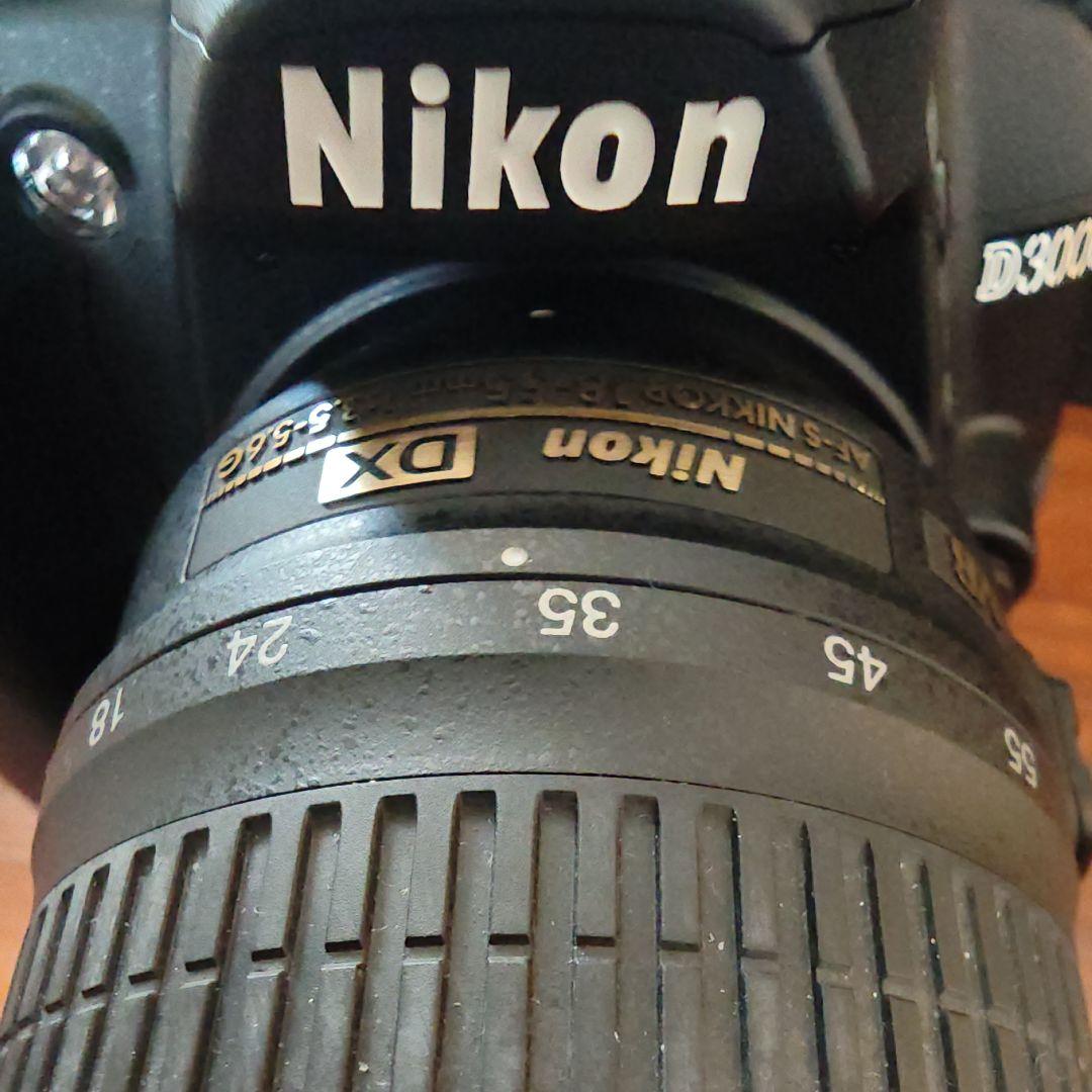 Nikon D3000 デジタル一眼レフカメラ レンズセット　清掃用具バッグ付き