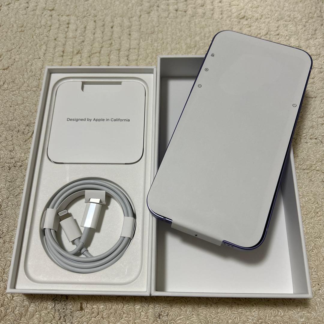 新品未使用　iPhone12 64GB パープル