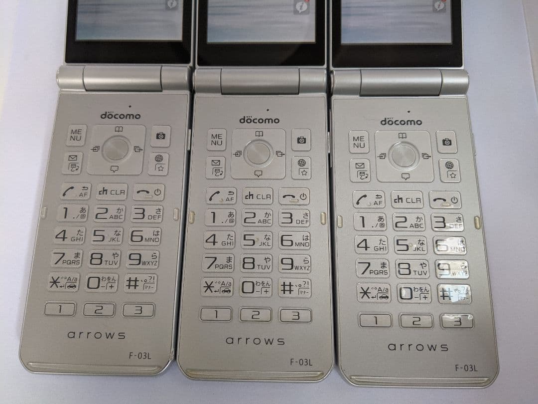 arrows ケータイ F-03L docomo Simフリー3台
