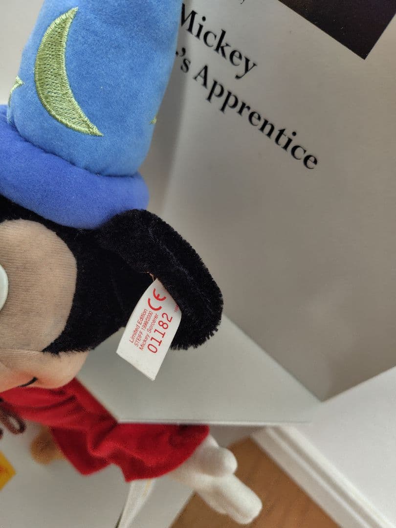 ミッキーマウス sorcerers apprentice シュタイフの通販はau PAY