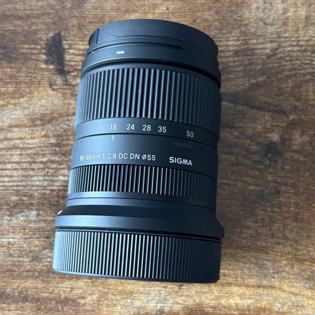 SIGMA 18-50mm F2.8 DC DN RFマウント シグマ レンズ