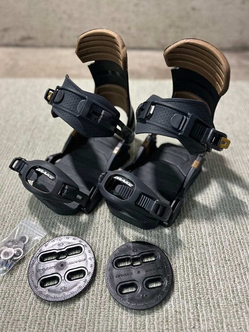 ドレイク リロード DRAKE RERORD S/Mサイズ20-21 美品 20-21 DRAKE(ドレイク)・RELOAD(リロード) ビンディング [LIGHT GREY