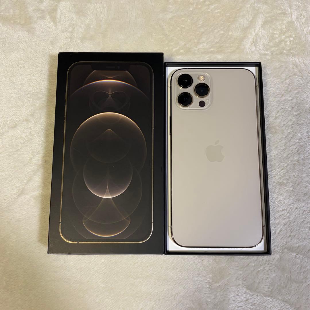 【美品】iPhone12 pro max 256GB SIMフリー ゴールド