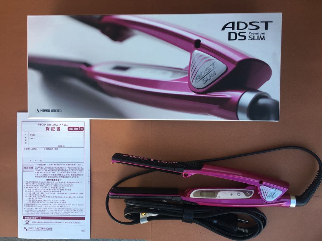 アドストDSスリム　ストレートヘアアイロン 楽天市場】正規品 アドスト ds スリム 19mm ストレート ヘアアイロン