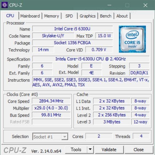Windowsノート本体 Panasonic Let's Note CF-SZ5 Core i5 SSD