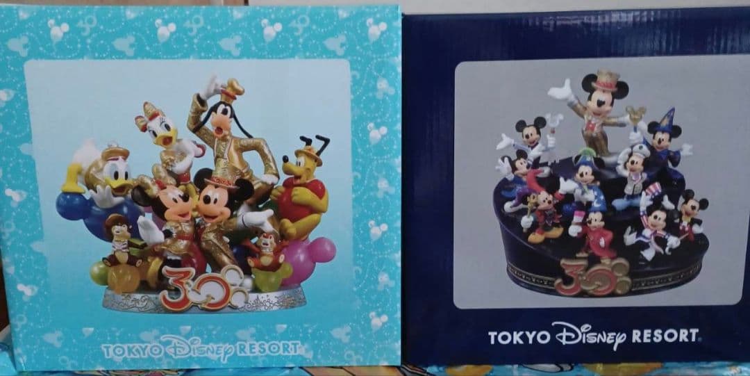【新品未使用】2個セット 東京ディズニーリゾート30周年ヒストリーフィギュア 新品未使用】2個セット 東京ディズニーリゾート30周年ヒストリー