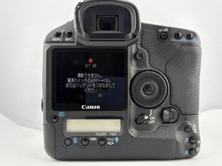★ジャンク★ キヤノン EOS-1 D Mark iii「純正バッテリー付」