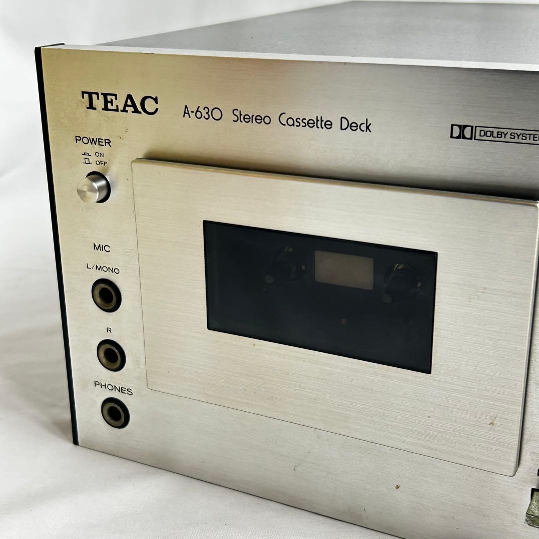 TEAC A-630 ステレオカセットデッキ