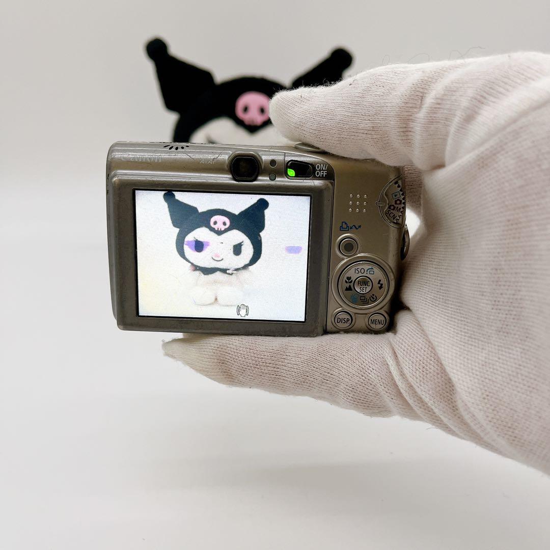 Canon IXY 810ISオールド コンデジ シルバー 充電器付き