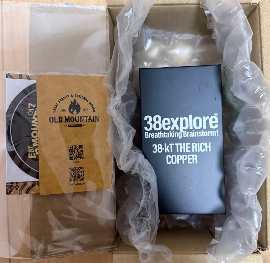 old mountain 38灯 rich リッチ MIYABI copper - メルカリ