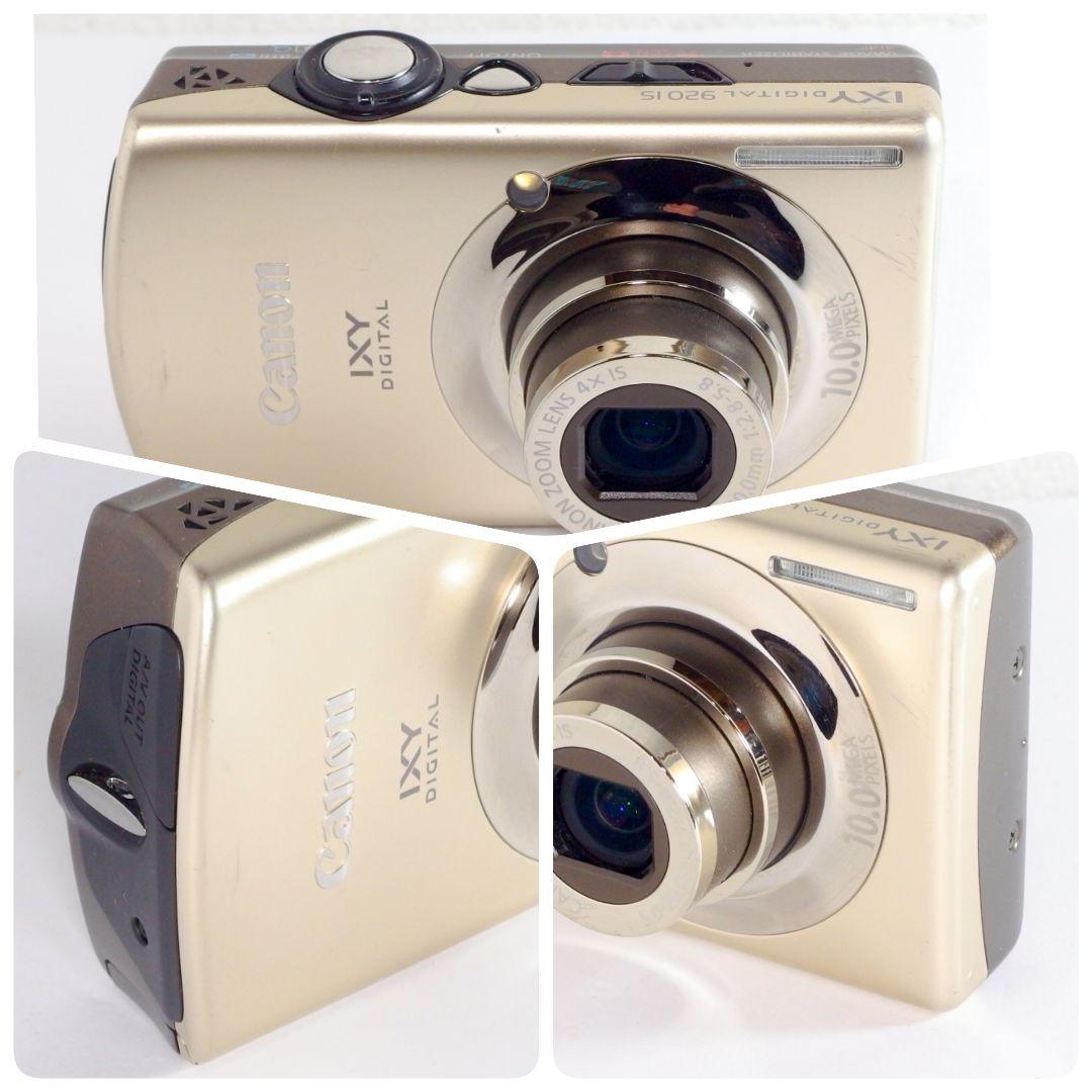 完動美品 キヤノン Canon IXY DIGITAL 920 IS ゴールド