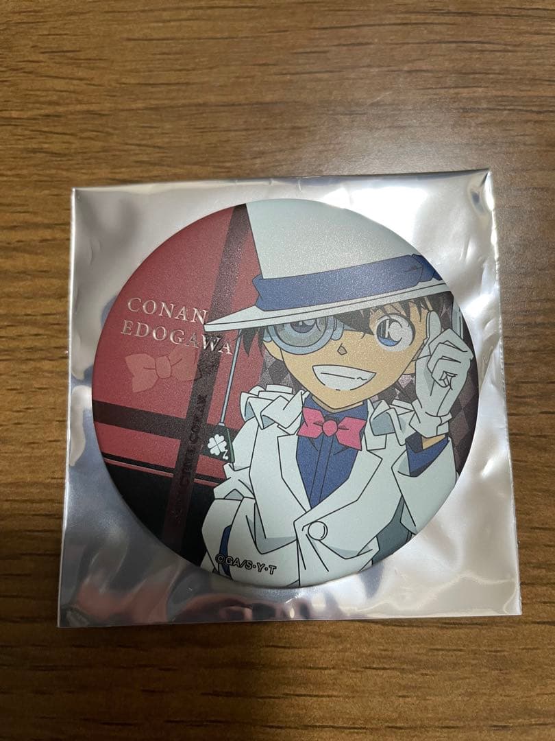 名探偵コナン コナンプラザ ジュエリー缶バッジ コナン＆キッド - メルカリ